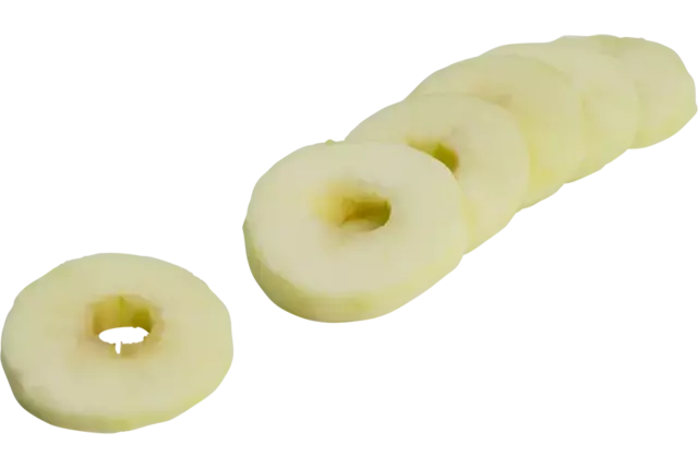 Appel schijven 5mm (hand gesneden) bak 1 stuk
